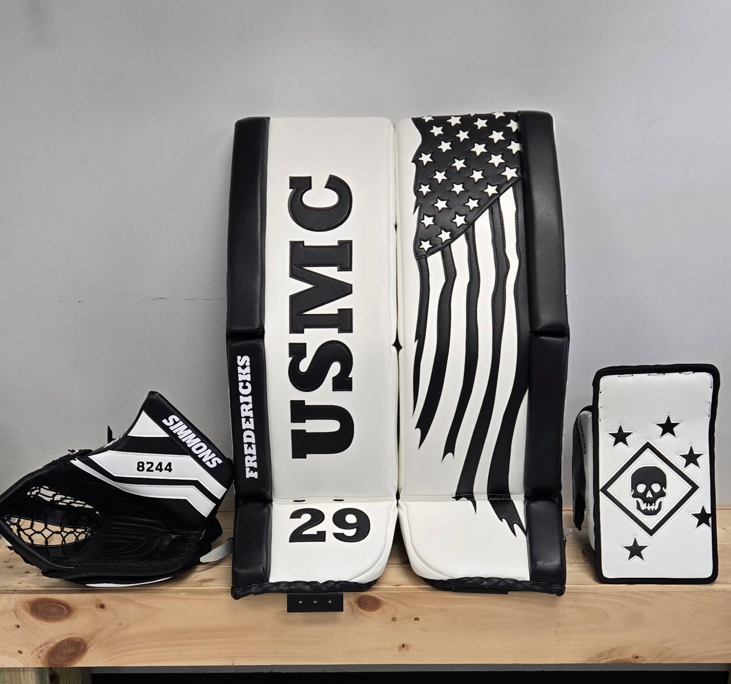 SIMMONS MATRIX 4 PADS - FULL CUSTOM GRAPHICS