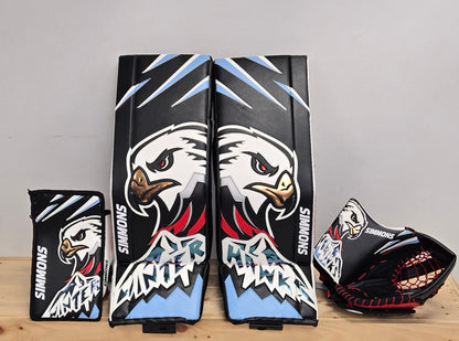 SIMMONS MATRIX 4 PADS - FULL CUSTOM GRAPHICS