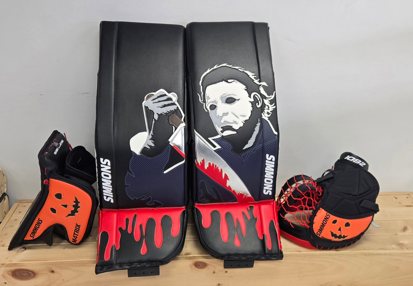 SIMMONS MATRIX 4 PADS - FULL CUSTOM GRAPHICS