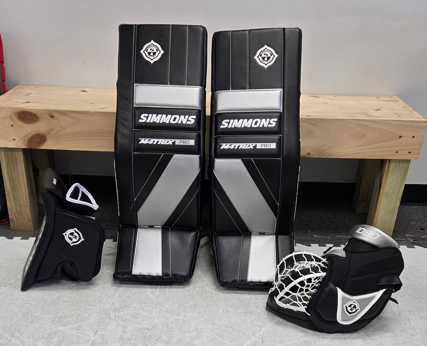 SIMMONS MATRIX 4 GLOVES- FULL CUSTOM GRAPHICS