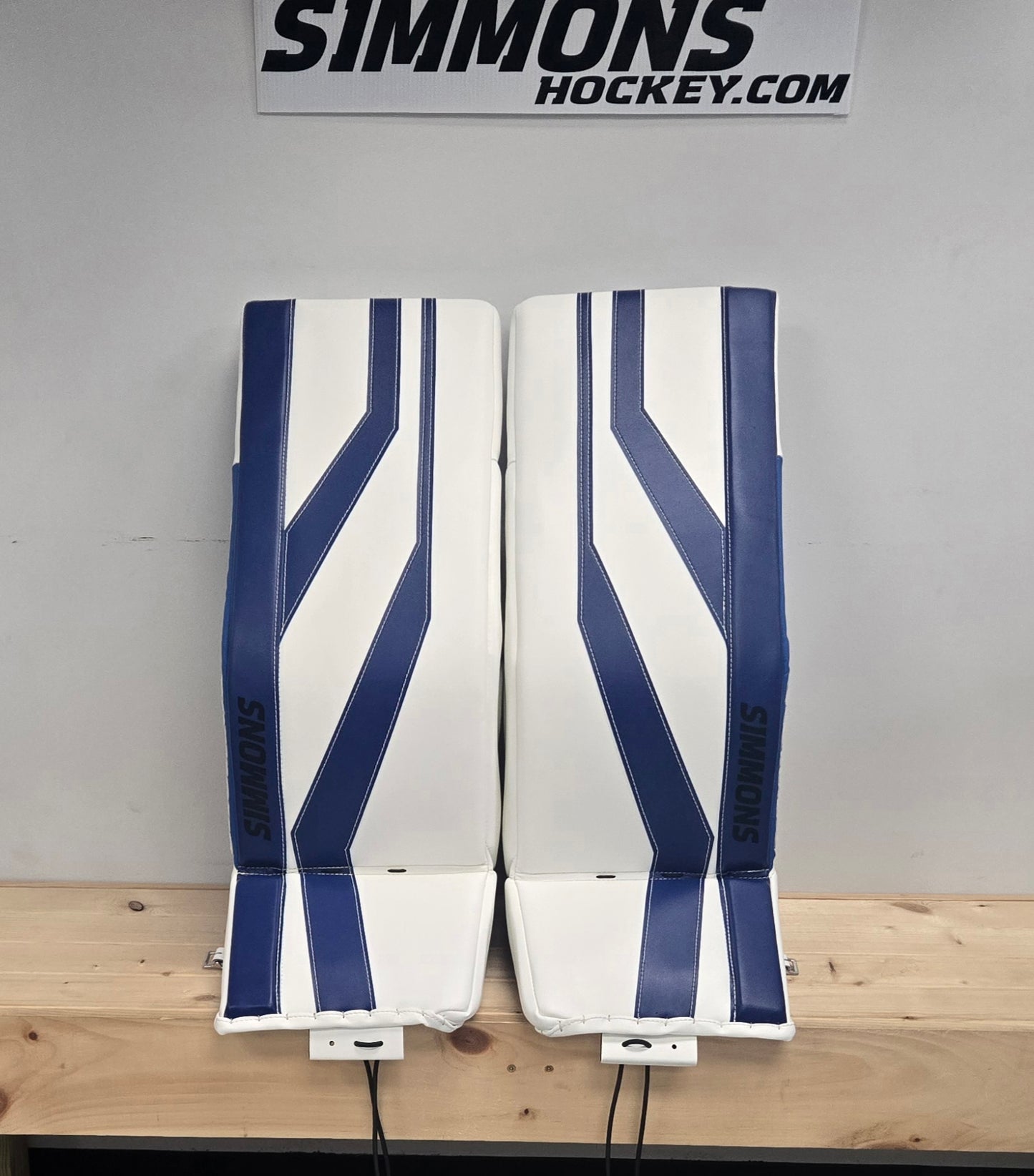 SIMMONS MATRIX 4 PADS - Royal blue/White 33+2