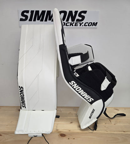 SIMMONS MATRIX 4 PADS - retail MATRIX Graphic.         Wht/White/black