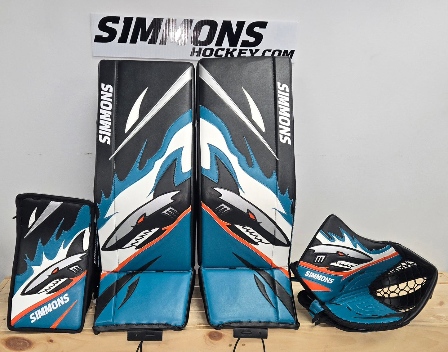 SIMMONS MATRIX 4 PADS - FULL CUSTOM GRAPHICS
